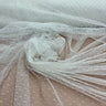 2-Way Stretch Dots Point Net Mesh Polyester Fabric - Dots Point Net Mesh, 60" Width (1 Yard)