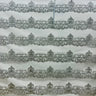 Glitter Mesh Floral Fabric