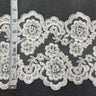 Embroidered Mesh Corded Lace Trim