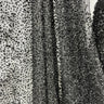Beaded Lace Fabric Embroidered On 100 Percent Polyester Net Mesh - Black, 60" Wide (1 Yard)