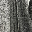 Beaded Lace Fabric on Polyester Net Mesh