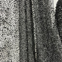 Beaded Lace Fabric on Polyester Net Mesh