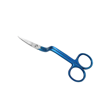 Embroidery Scissors 6" True Left Handed Double Curved