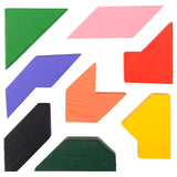 Wooden Tangram Puzzles (24 Pc Display)