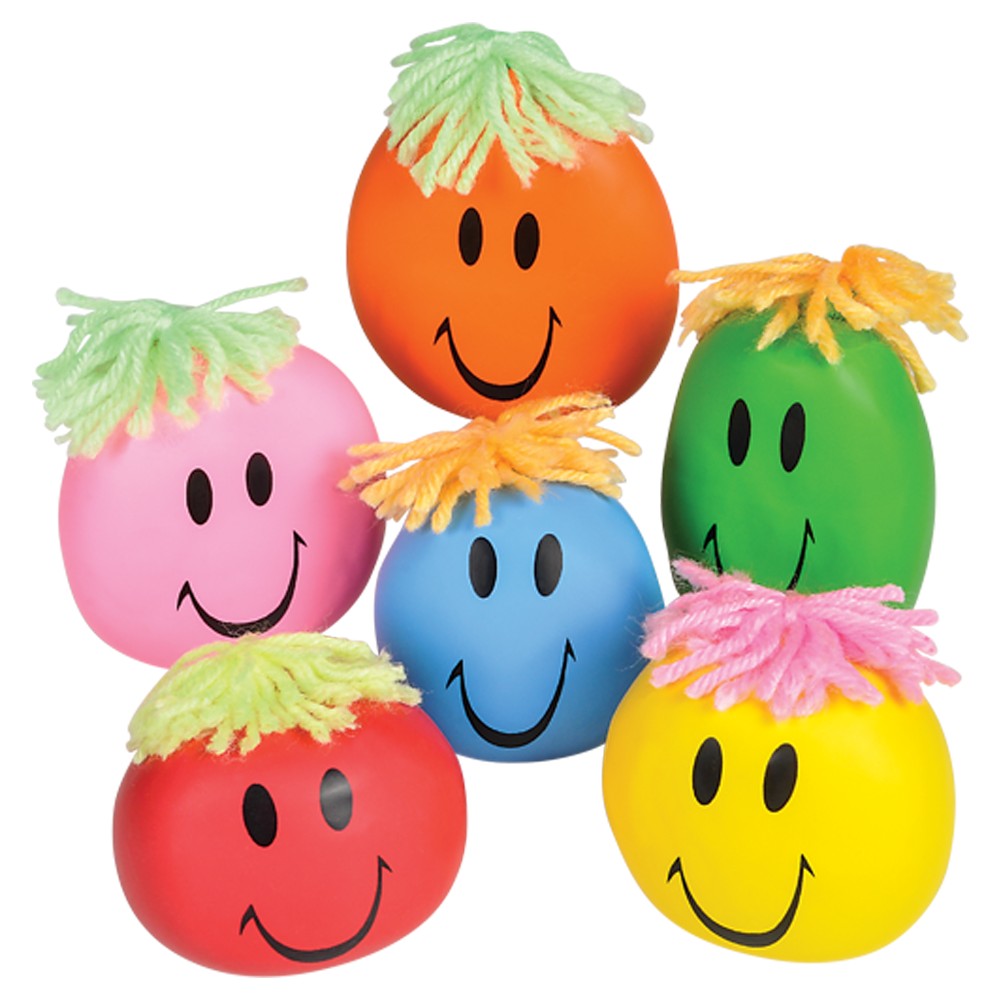 Smiley Stretch Ball (1 DZ)