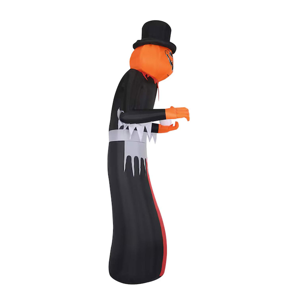 12ft Haunted Hill Farm Yard stake Lighted Jack-o-lantern Inflatable
