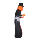 12ft Haunted Hill Farm Yard stake Lighted Jack-o-lantern Inflatable