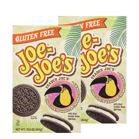 Galletas Joe-Joe's sin gluten de chocolate y crema de vainilla 12 oz
