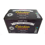 Colombian Coffee Cups Fair Trade Organic 10 Cups