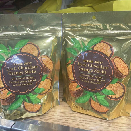 Palitos de chocolate oscuro con naranja 4 oz