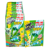 Pop Rocks Dips Sour Apple (1 Box)