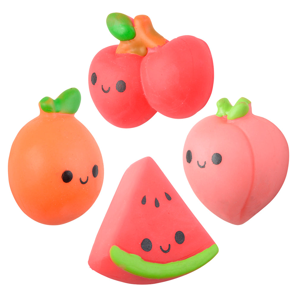 Gummy Fruit Assortment Mini Fidget Toys (24 Pc Display)