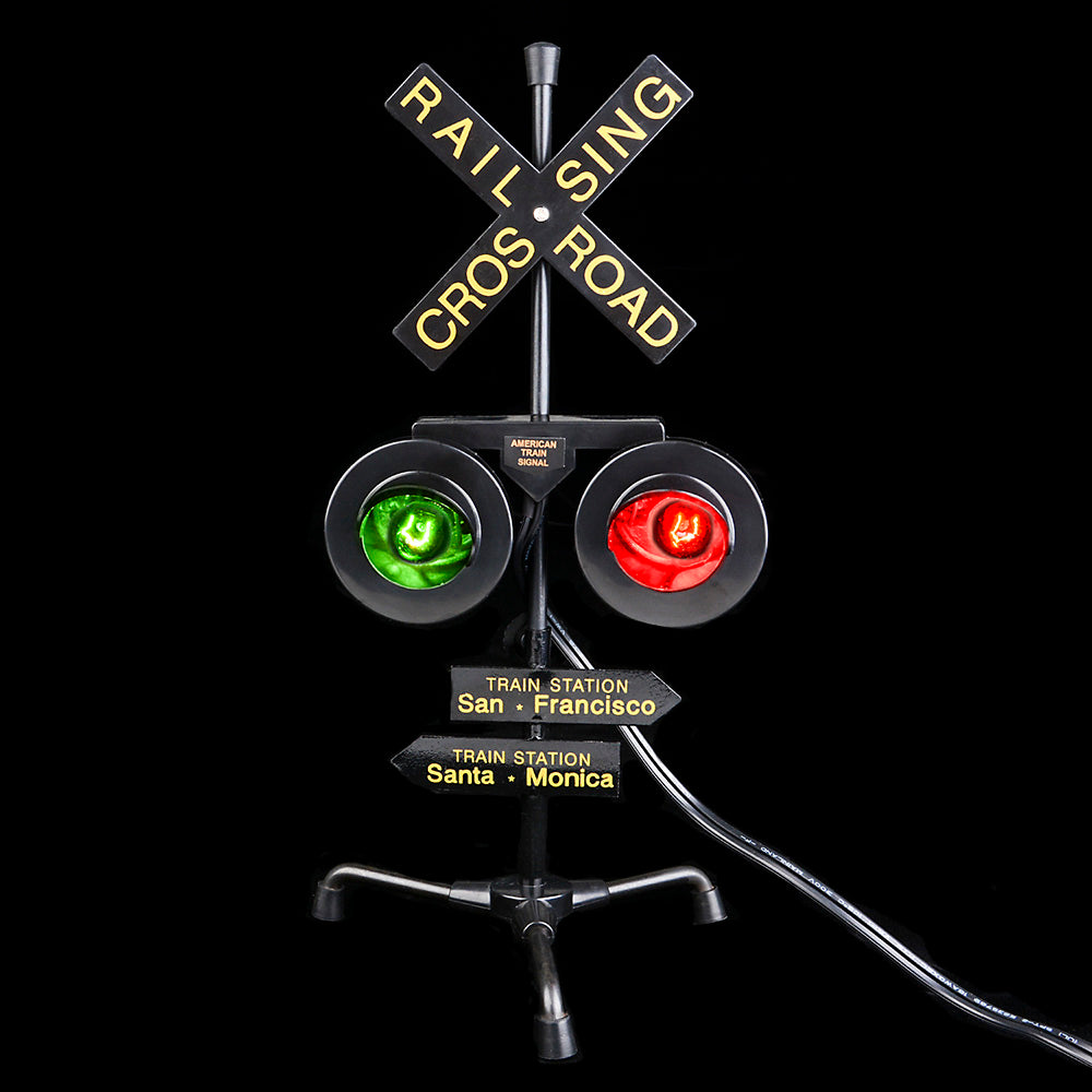 Railroad Crossing Light 9"