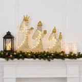 3-Piece Three Wise Men Nativity Yard Decoration Set
