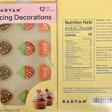 Valentine Cake Decorations Mothers Edible Icing Valentines