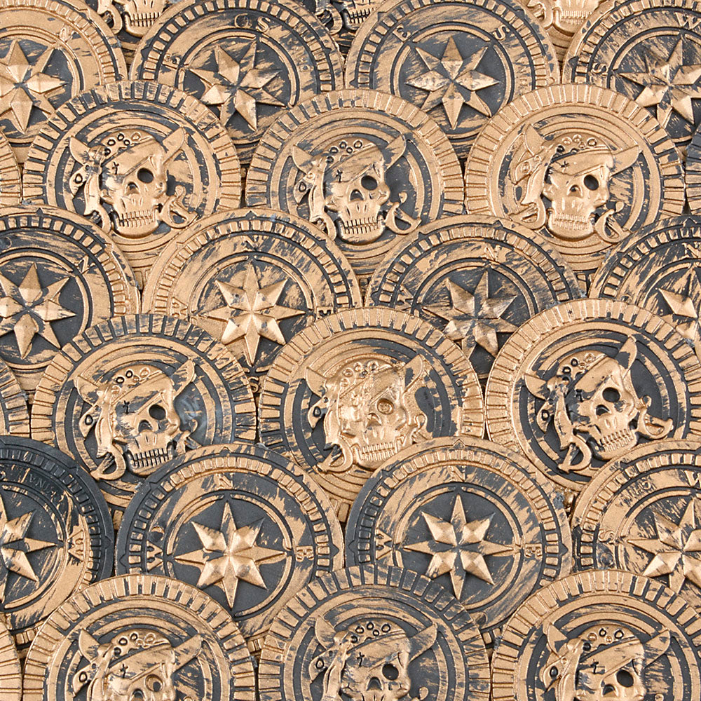 Pirate Coins (144 Pc Poly Bag)