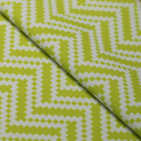 Zig Zag Racer Polyester Spandex Fabric - Multiple Colors, Chevron Zig Zag, 58/60" Width (1 Yard)