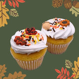 Thanksgiving Fall Edible Cake Decorations Candy Cupcake 30 Pieces