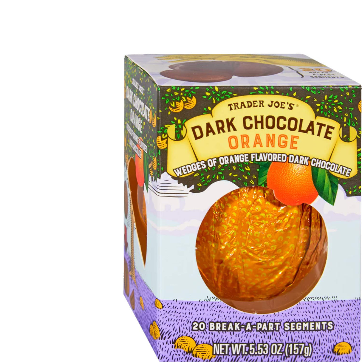 Dark Chocolate Orange 5.11 oz Rich & Citrusy