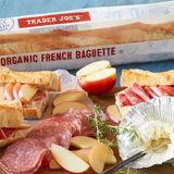Trader Joes Organic French Baguette 11.5 Oz