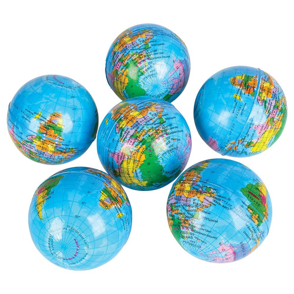 Globe Stress Ball (1 DZ)