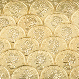 Gold Coin Plastic Coins (144 Pc Poly Bag)