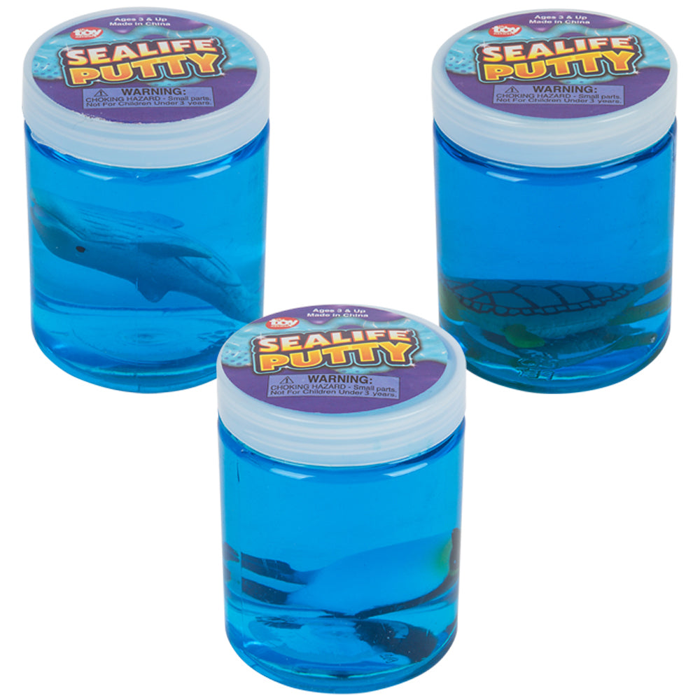 Sea Life Putty (12 Pc Display)