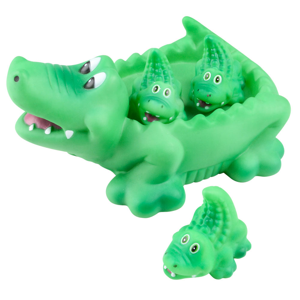 Alligator Bath Play Set (4 PC)