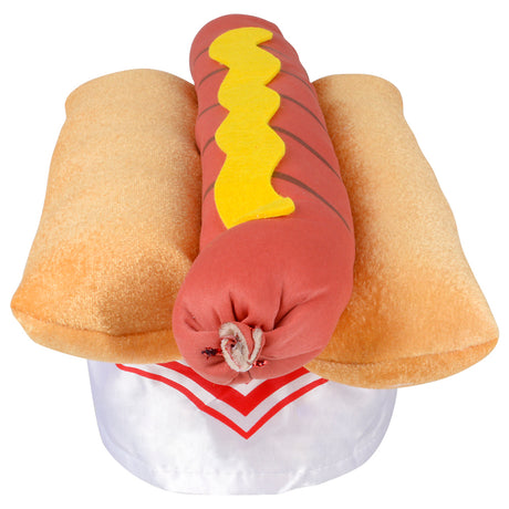 Hot Dog Hat (1 PC)