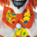 6 Ft. 2 3/4" Animated Standing Light-Up Multicolor Clown Halloween Decoration