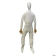 6 Ft. Life-Sized White Dummy with Hands Halloween Decoration