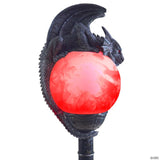 6 Ft. Light-Up Flaming Dragon Lamp Post™ with Sound Halloween Decoration