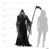 6 Ft. Lunging Reaper Animated Prop Standing Halloween Decoration