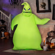 6 Ft. Nightmare Before Christmas Green Oogie Boogie Animated Halloween Prop