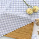 0.5m/1m/2m Pure Cotton Plaid Fabric For Tablecloths, Shirt, Women's Dresses,Home Decoration Dolls Handmade DIY Fabric