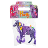 Flocked Pony Assorted (1 DZ)