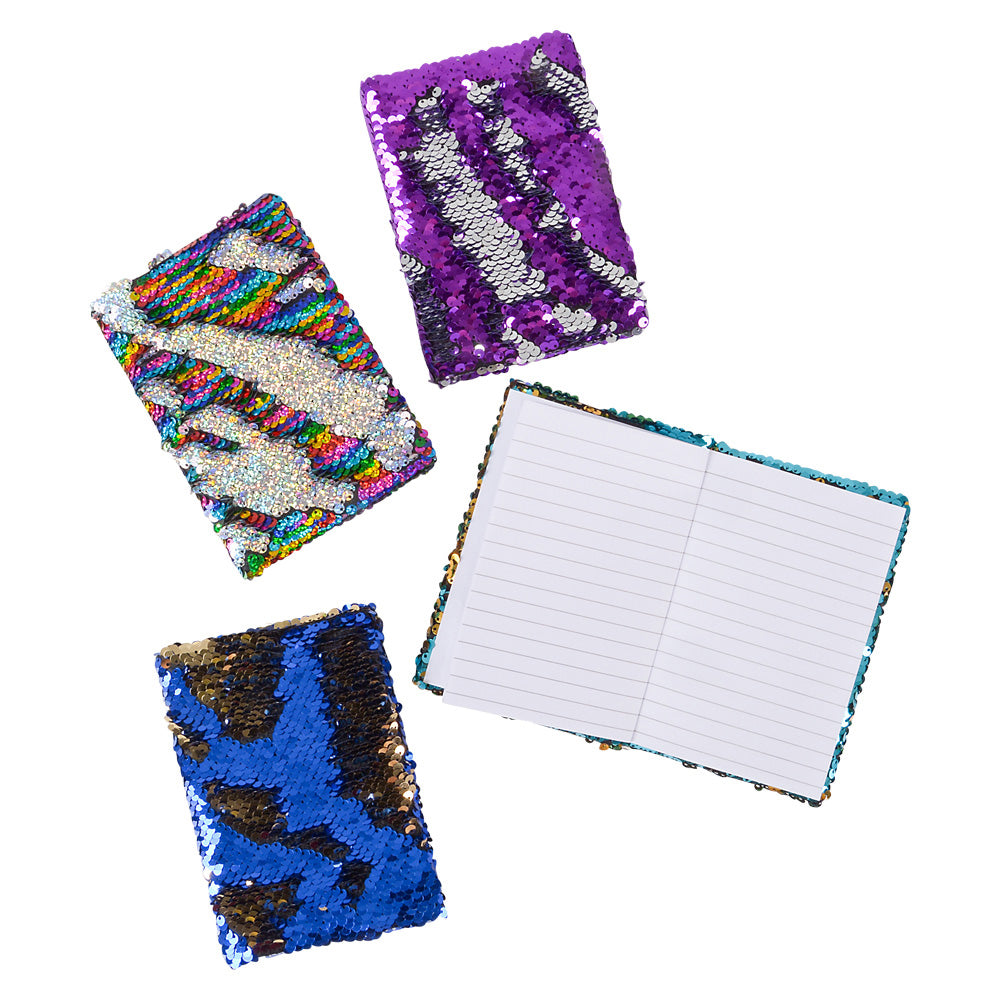 Flip Sequin Journal 6" x 4.25"
