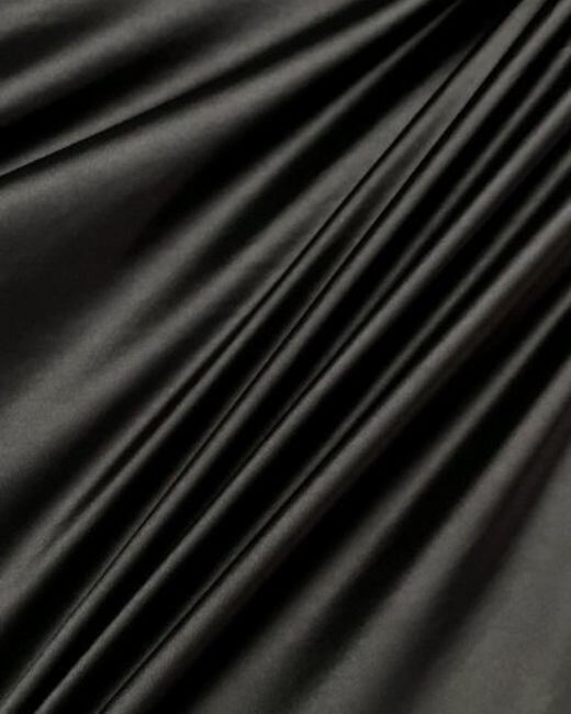 Shiny Nylon Spandex Black