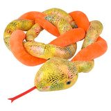 Plush Twisty Snake Metallic Assortment A (1 PC)
