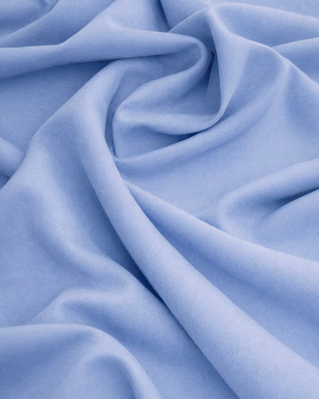 Blue Denim Look Stretch Twill