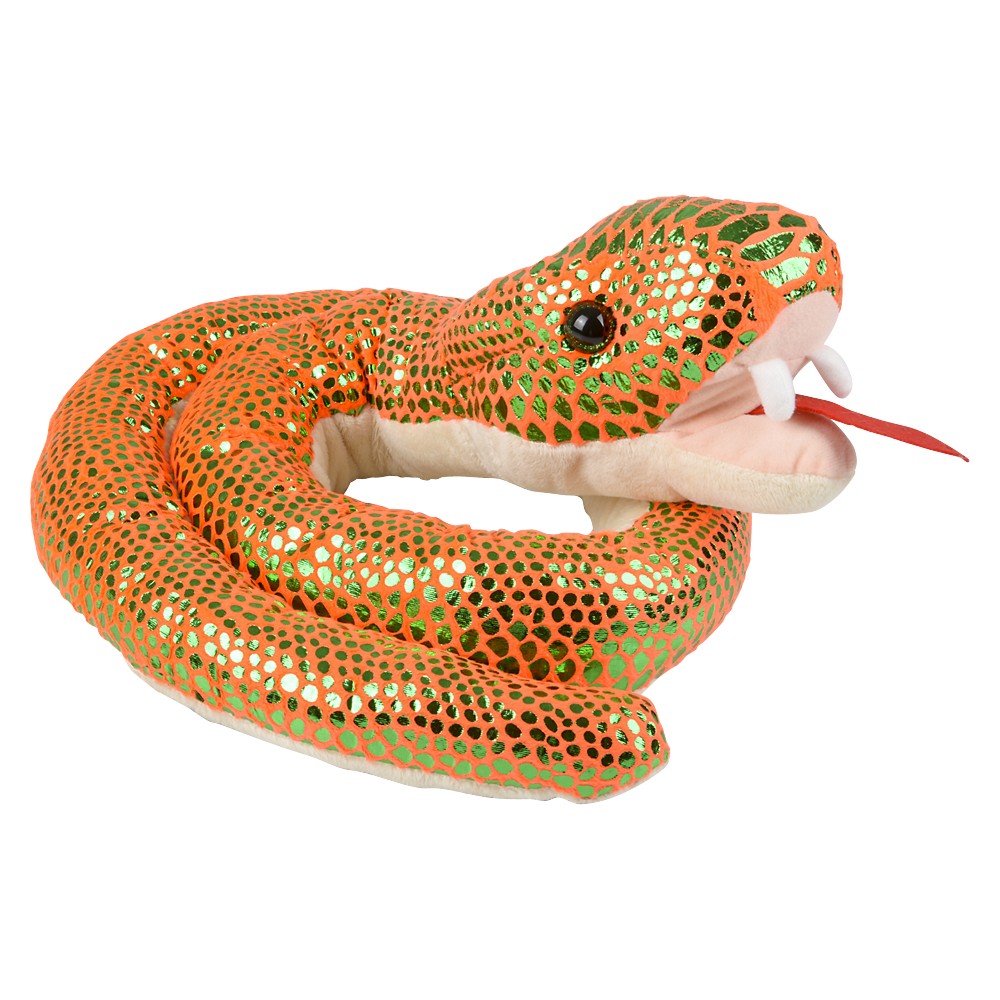 Metallic Snake Plush 54"