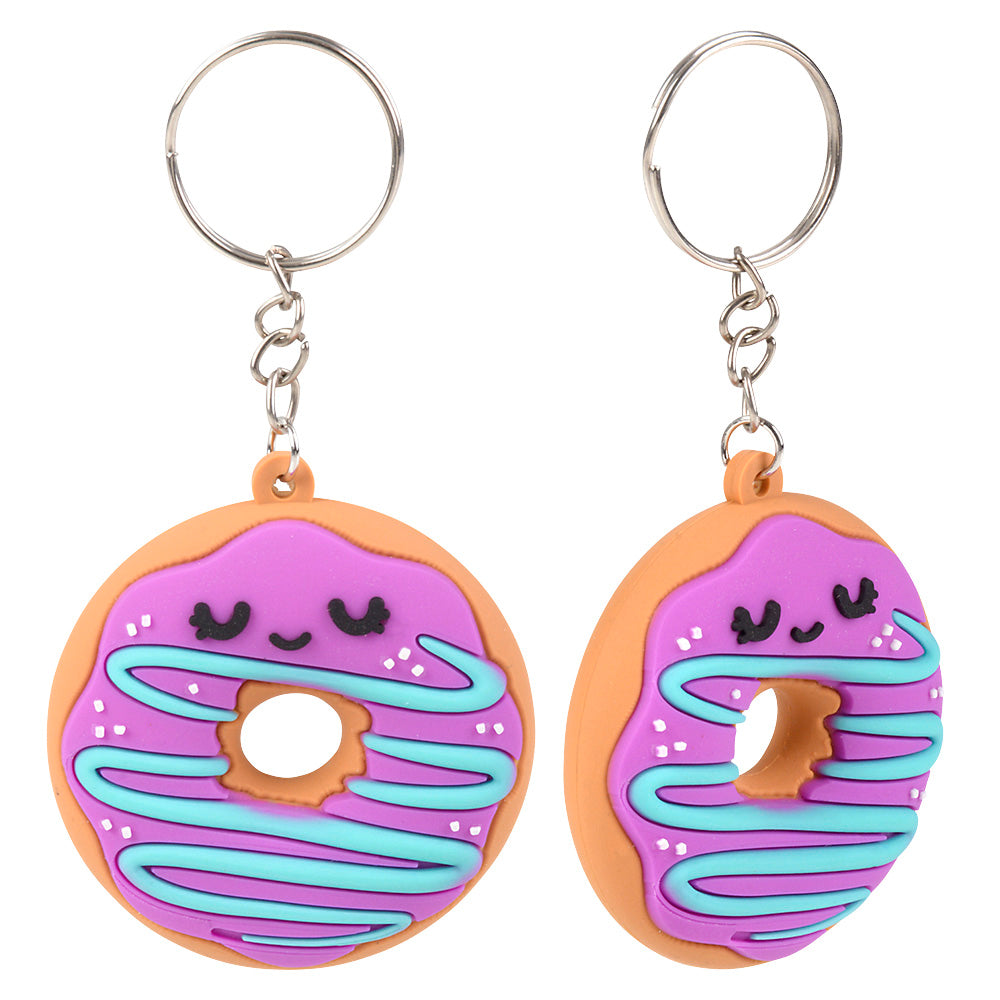 Donut Keychains (24 Pc Poly Bag)
