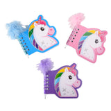 Unicorn Notebook With Feather Pen (1 DZ)