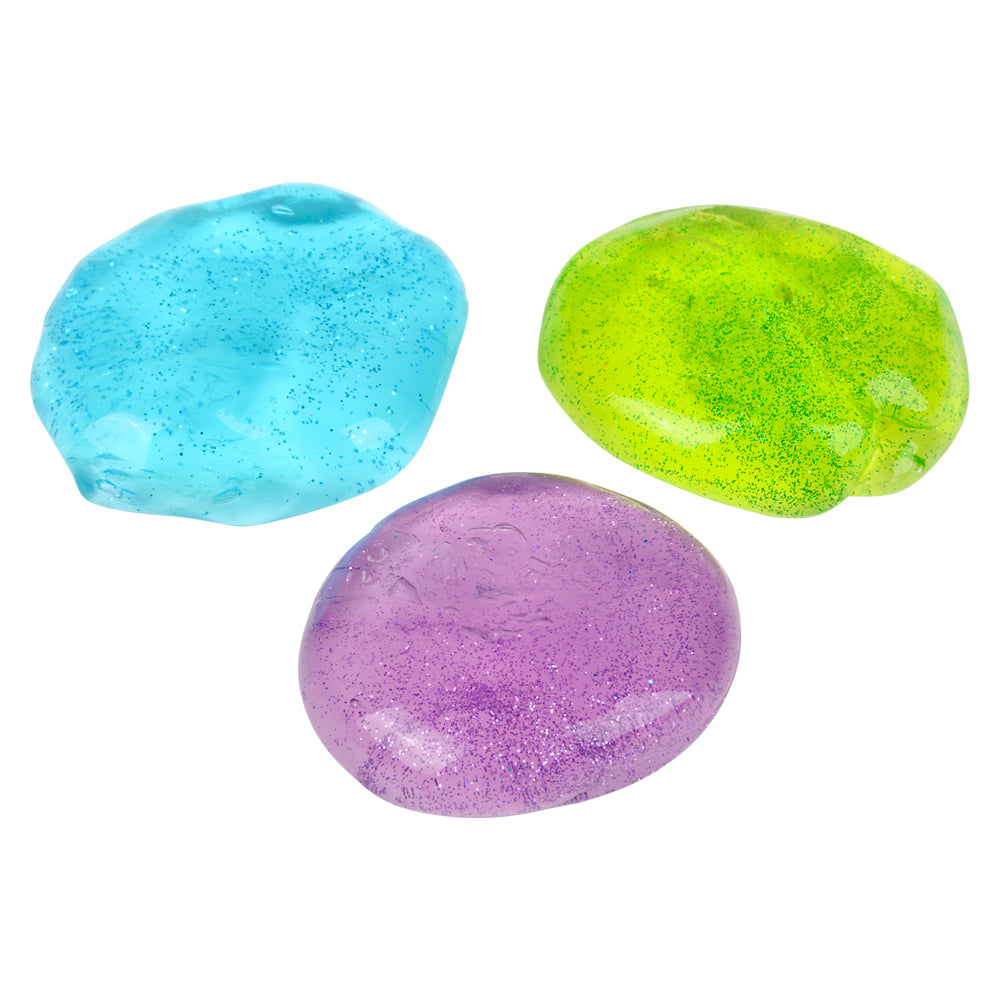 Glitter Putty 3" Tri Color (12 PC Display)
