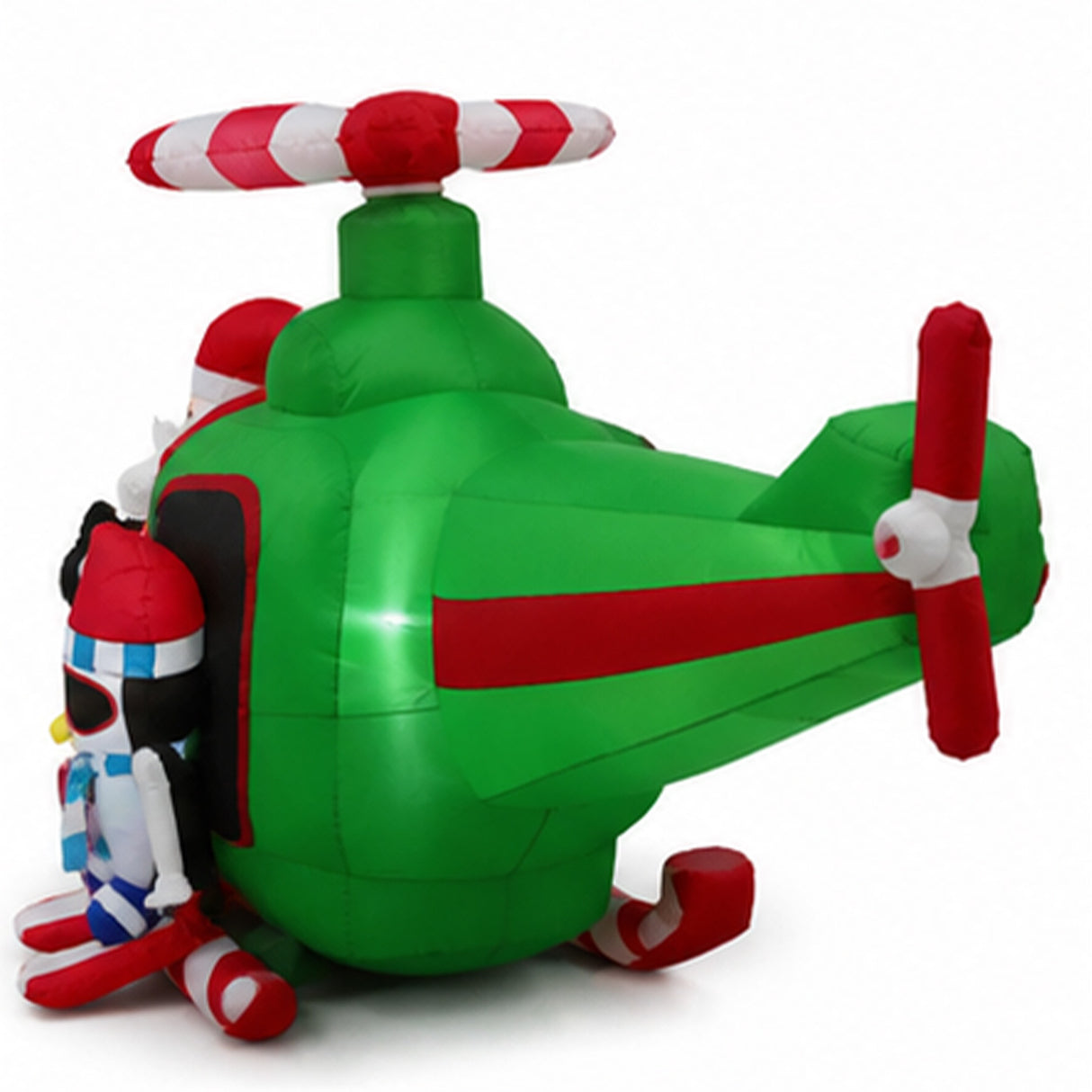 5FT Santa Claus Helicopter Outdoor Christmas Decor