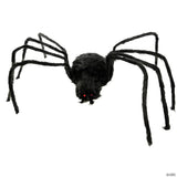 6 ft Gemmy/Sunstar Industries Black Furry Spider Halloween Decoration