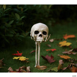 6" x 14 1/2" Groundbreaker Skull in Hand Halloween Outdoor Yard Decoration