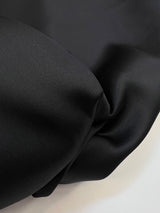 Black Viscose Satin Fabric