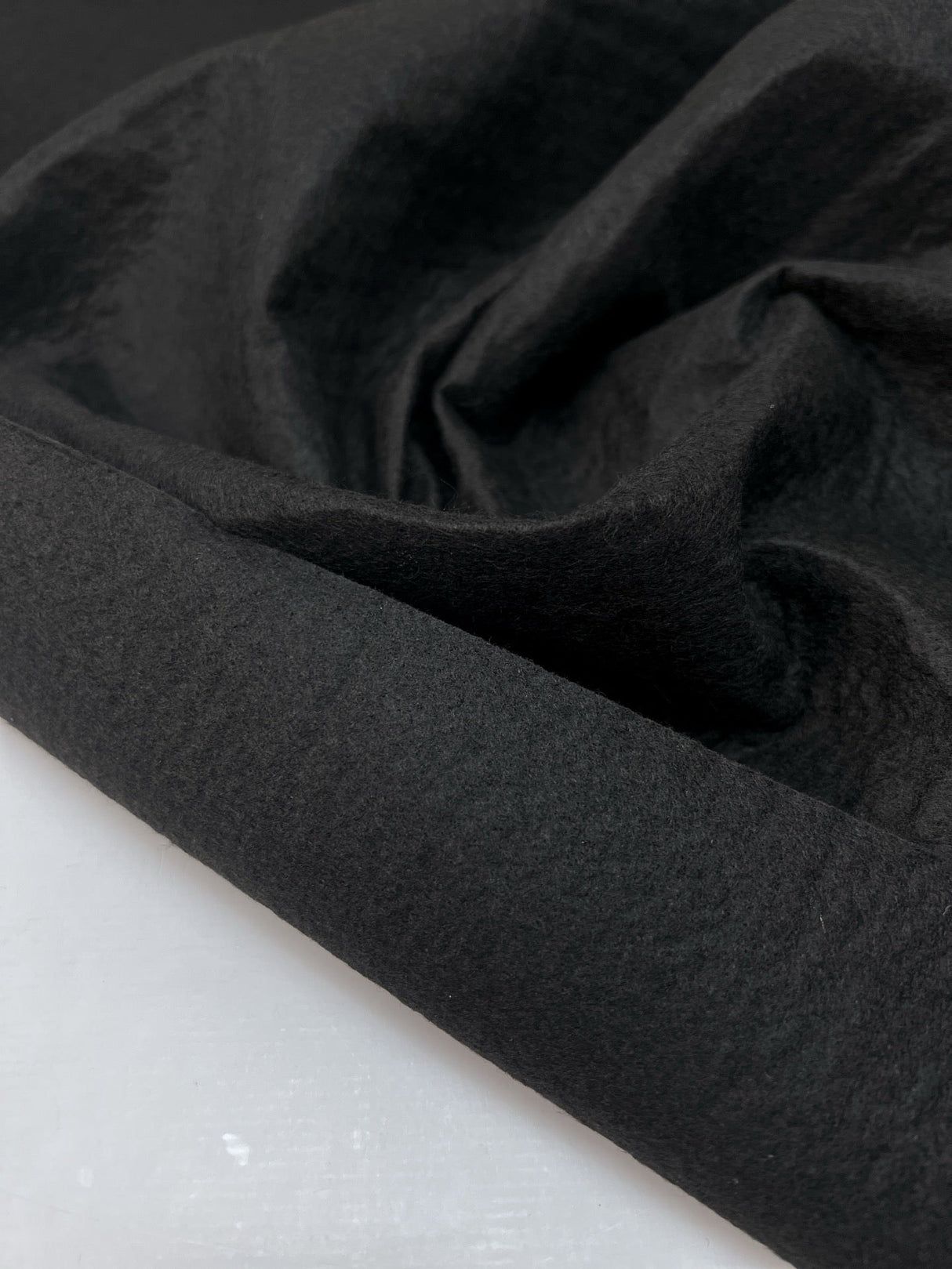 Viscose Polyamide Black Medium Density Fabric