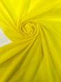 Stretch Crinkled Fabric Yellow Green